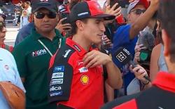 Respons Berkelas Marc Marquez usai Ditabrak Marco Bezzecchi di MotoGP Mandalika 2025