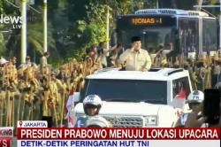 Breaking News: Presiden Prabowo Hadiri HUT ke-80 TNI di Monas