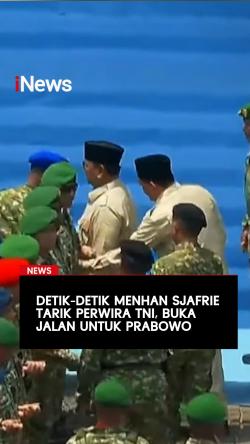 Detik-Detik Menhan Sjafrie Tarik Perwira TNI Buka Jalan untuk Prabowo