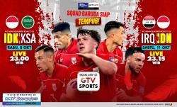 Live GTV! Timnas Indonesia Tantang Arab Saudi dan Irak Demi Tiket Piala Dunia 2026