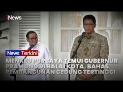 Pramono Bertemu Menkeu Purbaya, Bahas Pembangunan Gedung Tertinggi hingga Pemangkasan Dana Transfer