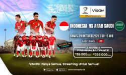 Jadwal dan Link Live Streaming Timnas Indonesia vs Arab Saudi di Round 4 Kualifikasi Piala Dunia 2026