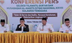 1.027 Peserta Ikuti STQH ke-28 di Kendari, Kemenag: Ikhtiar Cetak Generasi Qurani Moderat<