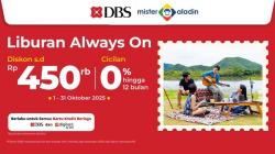 Mewujudkan Liburan Lebih Terjangkau: Diskon s.d Rp450.000 dan Cicilan 0%