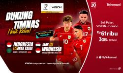 Ayo Dukung Timnas! Saksikan Laga Panas Timnas Indonesia vs Arab Saudi dan Irak di VISION+, Cuma Rp61.000