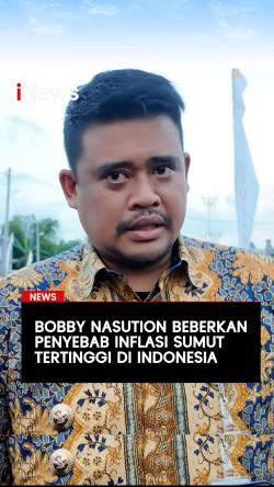 Bobby Nasution Beberkan Penyebab Inflasi Sumut Tertinggi di Indonesia