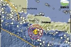 Gempa Terkini 10 Menit yang Lalu Guncang Sukabumi, Cek Magnitudonya!<