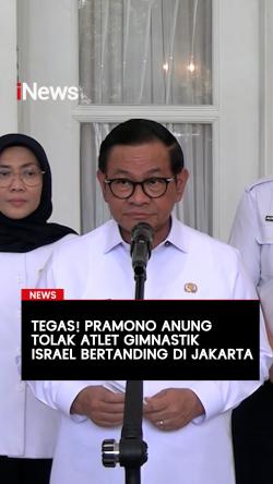 Tegas! Pramono Anung Tolak Atlet Gimnastik Israel Bertanding di Jakarta