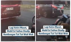 Tak Sopan Mobil Sri Sultan HB X Disalip Rombongan Tot Tot Wuk Wuk di Lampu Merah, Cek Aturannya