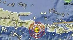 Info BMKG Gempa Terkini M 2,8 Guncang Jembrana Bali<
