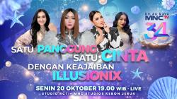 Satu Panggung Ribuan Cinta, Pertama Kalinya 4 Diva Dangdut Berkolaborasi Bersama Keluarga di HUT MNCTV Ke-34