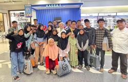 Wabup Kukar Ajak Siswa SLB Negeri Tenggarong Belanja dan Makan Bersama<