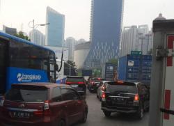 Pluit Macet Parah Pagi Ini, Transjakarta Ubah Pola Rute Koridor 9