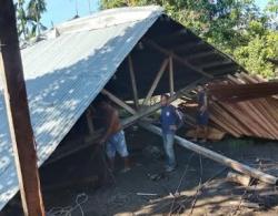 Penampakan Rumah Rusak Diguncang Gempa M 6,6 di Sarmi Papua<