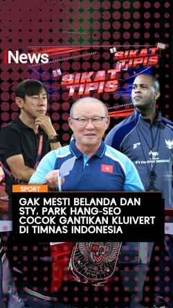 Gak Mesti Belanda dan STY, Park Hang-Seo Cocok Gantikan Kluivert di Timnas Indonesia