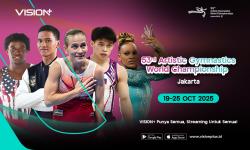 53rd Artistic Gymnastics World Championship Jakarta, Saksikan Aksinya di VISION+