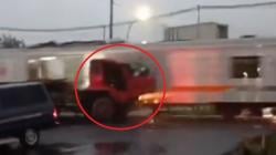 Kecelakaan Mengerikan di Semarang, Nasib Sopir Truk Setelah Kendaraannya Dihantam KA Harina<