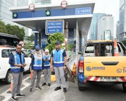 Rusak Pasca Demo Ricuh Akhir Agustus Lalu, Tujuh Gerbang Tol Dalam Kota Kembali Beroperasi Normal