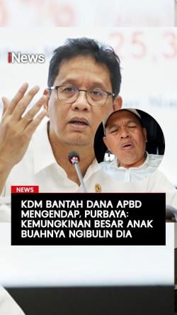 KDM Bantah Dana APBD Mengendap, Purbaya: Kemungkinan Besar Anak Buahnya Ngibulin Dia