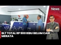 Pencairan BLT Rp900 Ribu di Kantor Pos Jakarta Pusat Masih Sepi Penerima