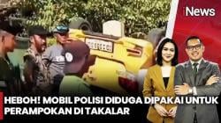 Pria Bermukena Kabur Setelah Gagal Rampok Lansia di Takalar, Mobil Pelaku Diamuk Warga