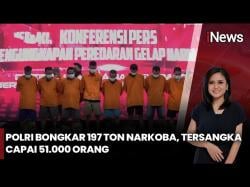 Polri Ungkap 38 Ribu Kasus Narkoba Sepanjang 2025, Sita Lebih dari 197 Ton Barang Bukti