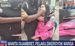 2 Pelaku Jambret Wanita Muda di Medan Babak Belur Dihajar Warga, Terancam 7 Tahun<