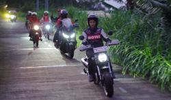 Unik, Mekanik dan Bengkel Gelar Riding Taklukkan Gunung Merbabu