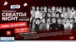 Malam Puncak Indonesian Creator Night 2025 Disiarkan Live dan Eksklusif di RCTI!