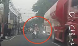 Viral Emak-Emak Gagal Salip Truk Tangki Berujung Kecelakaan, Perhatikan Titik Buta