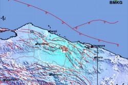 Gempa M5,3 Guncang Jayapura, BMKG: Akibat Aktivitas Sesar Anjak Mamberamo<