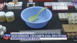 Ribuan Kosmetik Ilegal Mengandung Merkuri Disita di Sidrap, Milik Influencer Kecantikan<