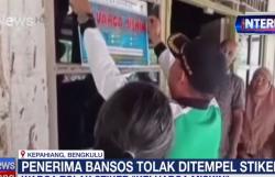 Warga Kepahiang Tolak Bansos usai Rumah Ditempeli Stiker Keluarga Miskin<