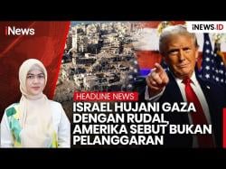 Israel Hujani Gaza dengan Rudal, Amerika Sebut Bukan Pelanggaran