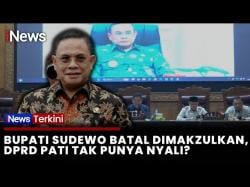 Bupati Sudewo Batal Dimakzulkan DPRD Pati 