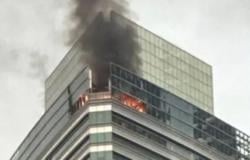 Viral, Gedung Petronas Tower 3 Kuala Lumpur Terbakar