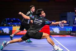 Sabar/Reza Runner Up Hylo Open 2025 usai Kalah dari Ganda Taiwan