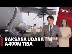 Tambah Kekuatan TNI AU, Presiden Prabowo Serahkan Kunci Pesawat Raksasa Airbus A400M di Halim