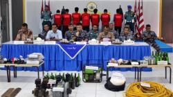 TNI AL Gagalkan Penangkapan Ikan dengan Bom di Perairan Nias Selatan, 1 Ton Ikan Disita