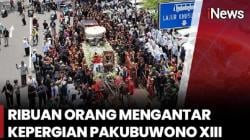 Ribuan Warga Iringi Kepergian Pakubuwono XIII ke Peristirahatan Terakhir