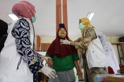 Potret Lansia Ikuti Cek Kesehatan Gratis