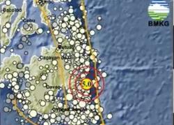Info BMKG Gempa Hari Ini M 5,0 Guncang Melonguane<