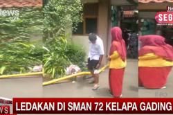 Ledakan di Masjid SMAN 72 Jakarta, Banyak Korban Luka-luka
