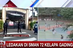 Ledakan di SMAN 72 Kelapa Gading, 1 Terduga Pelaku Diamankan Polisi