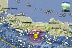 Gempa Hari Ini Magnitudo 4,2 Guncang Cilacap Jateng<