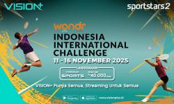 Jadwal dan Link Streaming WONDR by BNI Indonesia International Challenge 2025, Saksikan di Vision+!