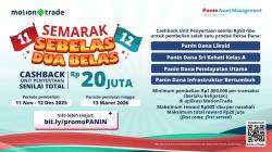 Ikuti Promo Semarak 11.12 dari Panin Asset Management di MotionTrade, Ada Cashback Menanti!