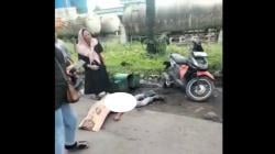 Truk Kontainer Tabrak Motor di Belawan, 1 Orang Tewas 1 Terluka<