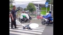 Kecelakaan Maut di Jalan Nasional Sukabumi-Bogor, Pemotor Tewas Terlindas Truk<