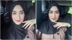 Viral Angbeen Rishi Pakai Hijab Hadiri Sidang Cerai, Ini Fotonya!